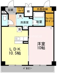 田町ガーデンハイツの物件間取画像